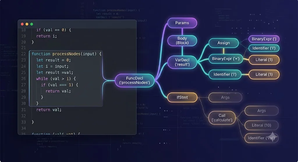 RPAL interpreter — lexer, parser and CSE machine